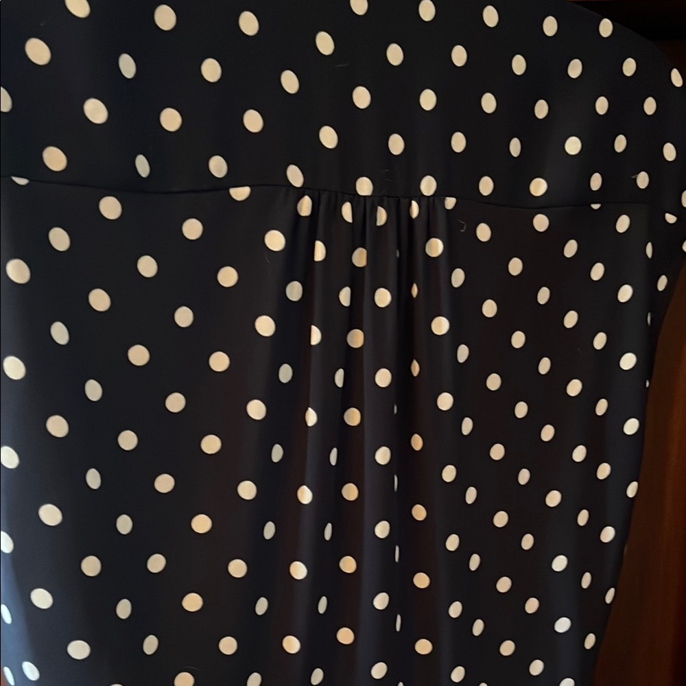 J. Crew Black Polka Dot Dress - Picture 2 of 5